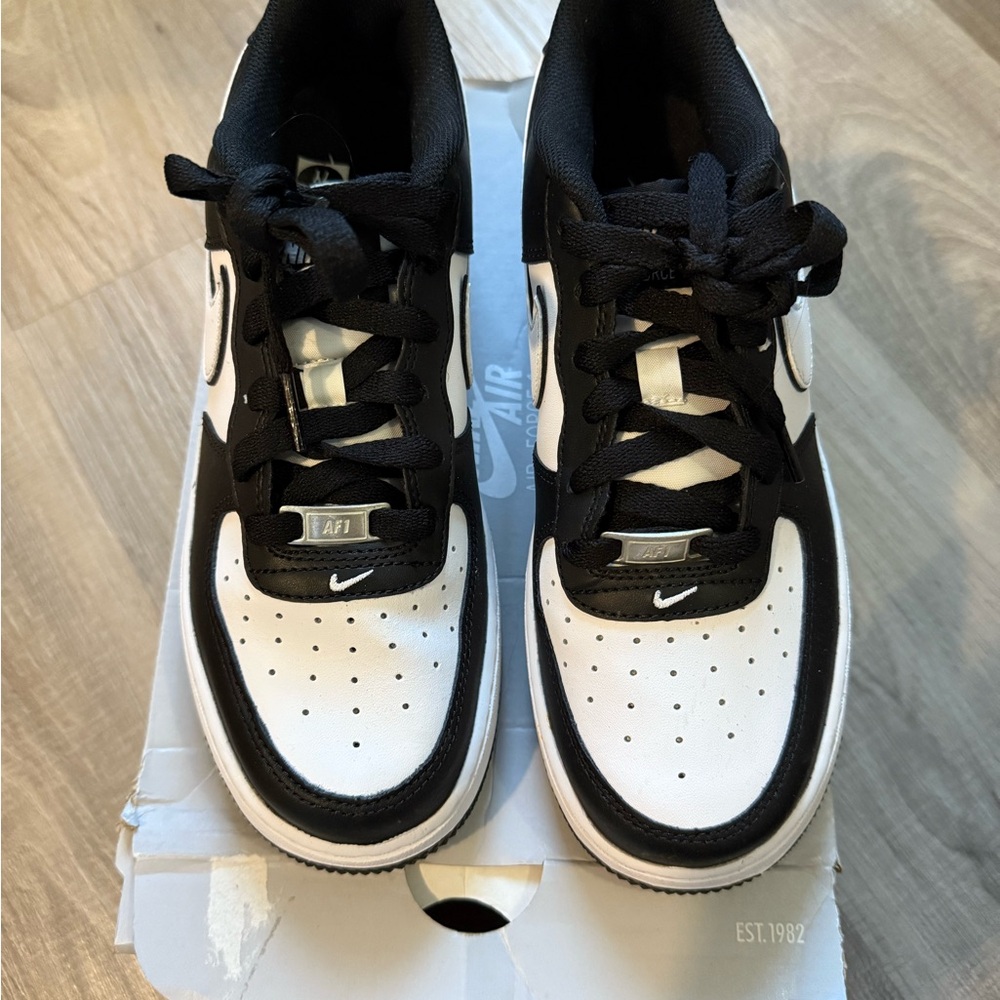 Nike Air Force 1 Black and White Sneakers